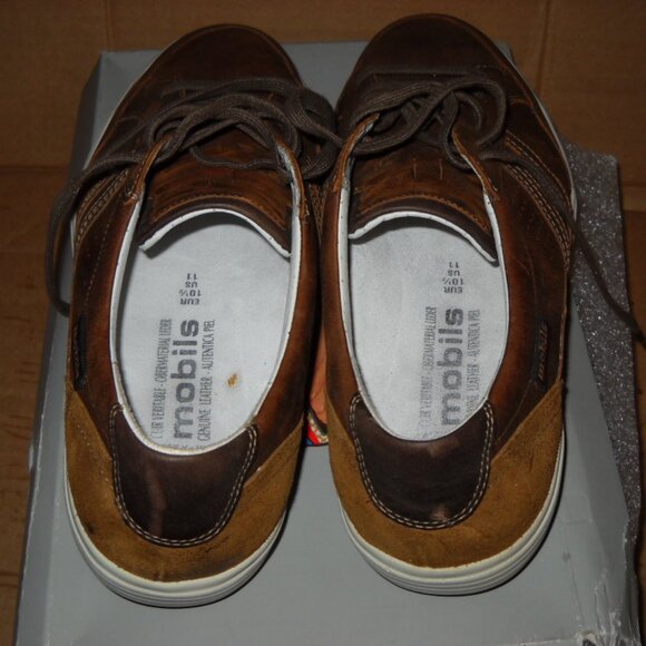 MEPHISTO MOBILS VIVALDO MENS CASUAL WALKING SHOE SIZE 11 HAZELNUT BROWN - Picture 4 of 11